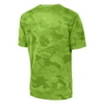 thumbnail image 6 of Yellow Rooster Men's Moisture Wicking CamoHex Polyester T-Shirts Lime Shock XS, 6 of 8