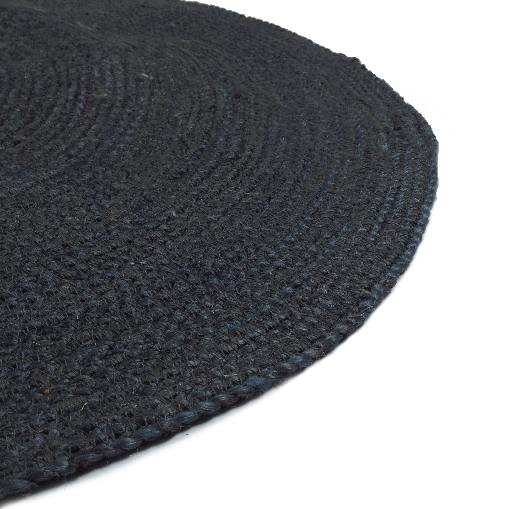 Oussum Hand Woven Natural Jute Area Rug Round Indoor Home Décor Area Runner Online