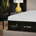 Cocoon by Sealy 10” Medium Hybrid Gel Memory Foam Mattress in a Box