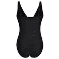 thumbnail image 5 of Hilor Women's Ruffle One Piece Swimsuits V Neck Vintage Monokinis Bathing Suits, 5 of 8