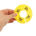 thumbnail image 5 of HAMPPLIES 20Pcs Clothing Size Dividers Round Plastic Hanger Separators for Organizing Clothes Home Organization, 5 of 8