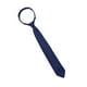 thumbnail image 1 of Corbata de punto lisa de moda para hombre, informal, estrecha, fina, azul marino, 1 of 8