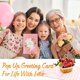 thumbnail image 4 of Tarjeta del Día de la Madre con Canasta de Rosas, Tarjeta de Cumpleaños del Día de la Madre, Tarjeta Pop Up 3D del Día de la Madre con Sobre ER, 4 of 5