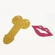 thumbnail image 5 of 2x Brillo de Papel Lips Bunting Banner Party Decoración Colgante, 5 of 7