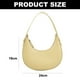 thumbnail image 2 of Bolso de hombro de moda con nueva textura de marea, bolso de hombro debajo del brazo adecuado para damas, bolso de hombro de PU amarillo, 2 of 6
