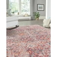 thumbnail image 4 of Unique Loom Nostalgia Collection Area Rug - Gossamer (7' 10" x 10' Rectangle Ivory and Pink/Beige), 4 of 11