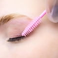 thumbnail image 4 of ACDANC 2026 New 50 Pcs Spoolies Disposable Eyelash Brushes, Eye Lash Brush, Spoolies for Eyelash Extensions for Salon,Makeup,Travel,Home - Pink, 4 of 7