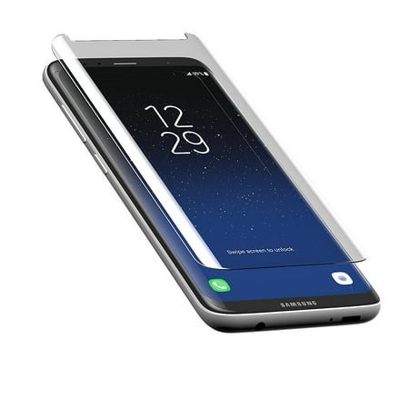 Zagg InvisibleShield Glass Curve Screen Protector for Samsung Galaxy (Best Zagg Screen Protector For S8)