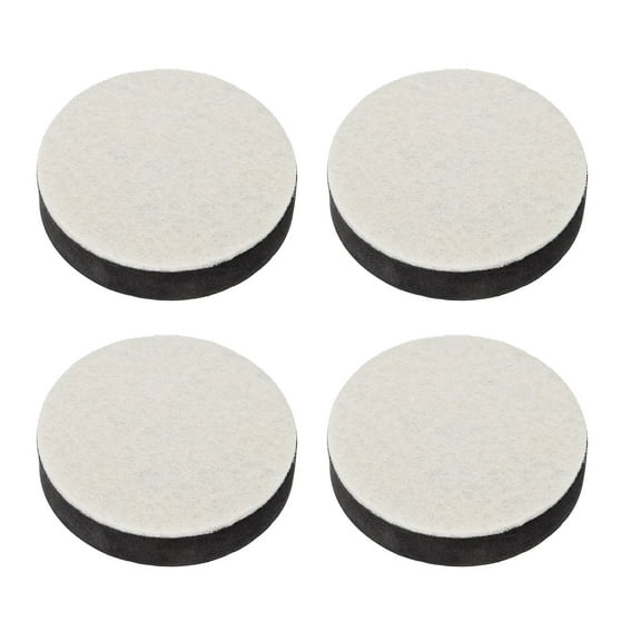 4Pcs Self-Adhesive Furniture Risers, 2.56" Round Heavy Duty Bed Lift Supports