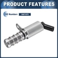 thumbnail image 5 of Engine Variable Valve Timing VVT Solenoid, No.12671373 for Chevrolet Malibu 2016-2022 Silver Tone, 2 Pcs, 5 of 6