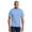 Light Blue, variant on mpany Men's Cotton/Polyester T-Shirt with Pocket - Large - Light Blue