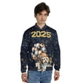 thumbnail image 4 of Happy New Year Havanese Welcome 2025 Balloon Firework Party All Over Print 3D Baseball Jacket Havanese Dog Lover Gifts Idea Bomber Jacket Softball - 01014, 4 of 6