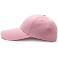 thumbnail image 2 of XINQIHANG Casquette de Baseball Ajustable Unie pour Hommes et Femmes, Chapeau à Visière Super Longue avec Sangle, 2 of 3
