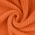 thumbnail image 6 of WCMZJ Womens Turtleneck Oversized Long Batwing Sleeve Sweater Dress 2024 Plus Size Tunic Pullover Knit Fall Dresses Orange XL, 6 of 6