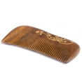 thumbnail image 4 of WANDCO Wooden Hair Comb - Fine Tooth Wood Comb for Women - No Static Natural Detangling Sandalwood Comb, 4 of 5