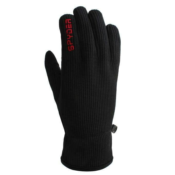 Mens Spyder Leather Palm Gloves Black Size XL 1xl for sale online 