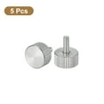 thumbnail image 3 of M3x8mm Knurled Thumb Screws, 5 Pack 304 Stainless Steel Flat Knurled Head Bolts, 3 of 5