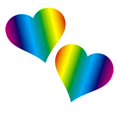 thumbnail image 3 of CafePress - Rainbow Love Pajamas - Women's Dark Pajamas, 3 of 4