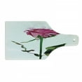 thumbnail image 1 of Vintage Rose Cutting Board, Single Rose Flower Branch Smoking Look Illustration, Decorative Tempered Glass Cutting and Serving Board, in 3 Sizes, by Ambesonne, 1 of 2