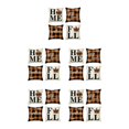 thumbnail image 2 of maskred 4piece Effortless Maintenance With Easy-care Decorative Pillow Cover Holiday Halloween-6 5Set, 2 of 6