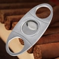 thumbnail image 4 of Stainless Steel COHIBA Cigar Cutter Metal Classic Cutter Guillotine Cigar Scissors Gift Puncher Cutting Knife Cigar Accessory (A), 4 of 7