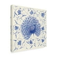 thumbnail image 2 of Trademark Fine Art 'Peacock Garden I' Canvas Art by Miranda Thomas, 2 of 4