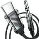 thumbnail image 1 of Cable auxiliar a USB C Adaptador de audio Hi-Fi JSAUX de 3.3 pies, 1 of 7