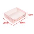thumbnail image 4 of Disposable Cat ,Portable Pet Litter Tray Kitty Travel Toilet Pet Sand Box Container Large Capacity Bedpan Litter Pan for Bunny Indoor Cats Thick Pink 9x29x12cm, 4 of 9