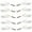 White, variant on Lure Feather for Treble Hook Feather Lure Pendant Fishing Equipment Detachable