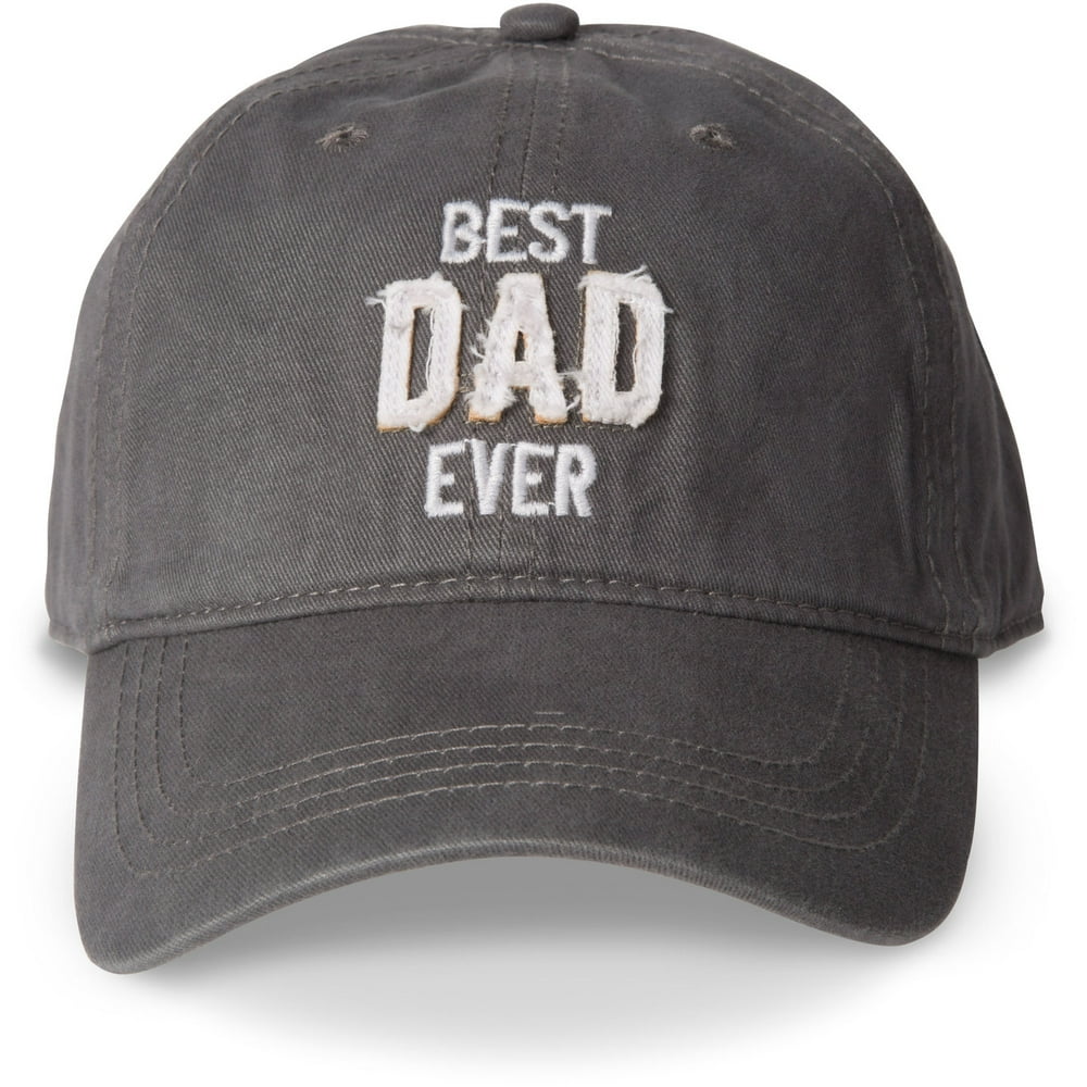 Pavilion Gray Best Dad Ever Adjustable Snap Back Baseball Hat