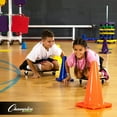 thumbnail image 5 of Champion Sports High Visibility Flexible Viny Cone for Athletics and Social Distancing, Orange, 28 Inch, 5 of 7