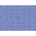 thumbnail image 1 of Ahgly Company Machine Washable Indoor Rectangle Transitional Day Sky Blue Area Rugs, 2' x 3', 1 of 7