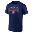 thumbnail image 2 of Men's Majestic Navy Chicago Cubs Fast-Paced T-Shirt, 2 of 3