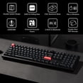 thumbnail image 2 of Teclado mecánico inalámbrico Keychron Q6 Max RGB con switches Red, 2 of 9