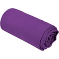 thumbnail image 3 of Imperial Home 50” x 60” Soft Fleece Throw Blanket for Home & Travel, Purple 24-Pack, 3 of 7