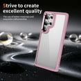 thumbnail image 3 of for Samsung Galaxy S25 Ultra Case Clear, [Wireless Charging][Anti-Yellowing][Military-Grade Protection] Hybrid Clear Back Shockproof Slim Magnetic Phone Case for Samsung Galaxy S25 Ultra,Pink, 3 of 8