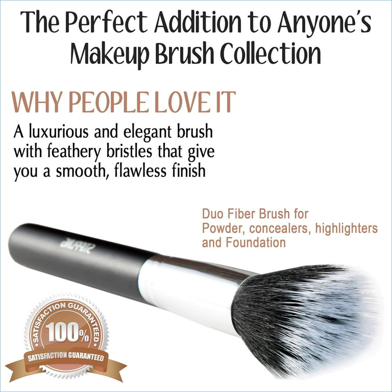 Duo Fiber Stippling Brush By Keshima - Premium Stipple Brush, Best Liquid  Foundation Brush, Blending Brush, Face Brush