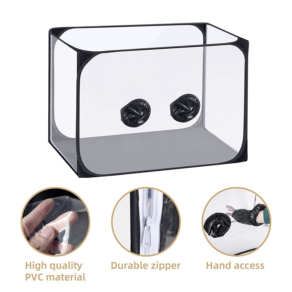 Mini Serre Pop-up 60x60cm - PVC Transparent, Pas De Montage, Protection Plantes