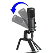 Depusheng Professional USB Computer Microphone A12 High Sensitivity Gaming Desktop Mic for PC Youtube Recording Streaming Video