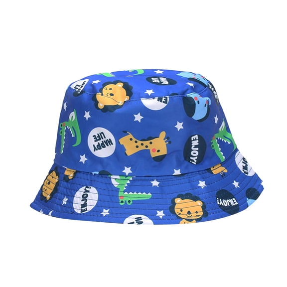 Landzoo One Kids Hats & Caps For Outdoor Sports And Daily Relaxation Animal Floral Print Sun Hat For Ages 1-5 Cute Practical Breathable One Size