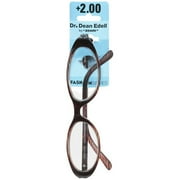 Dr. Dean Edell: Fashion Series +2.00 Glasses, 1 ct