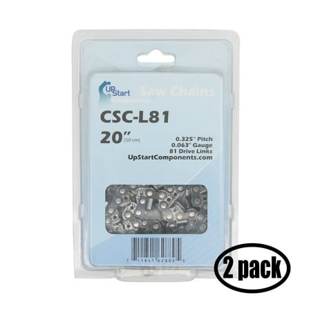2 Pack Replacement 20-Inch L81 22BPX Chainsaw Chain for Stihl MS 271 Chainsaw (20