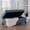 Blue, variant on Teal PU Storage Option / In TV Lounge / Stores Remote Controls