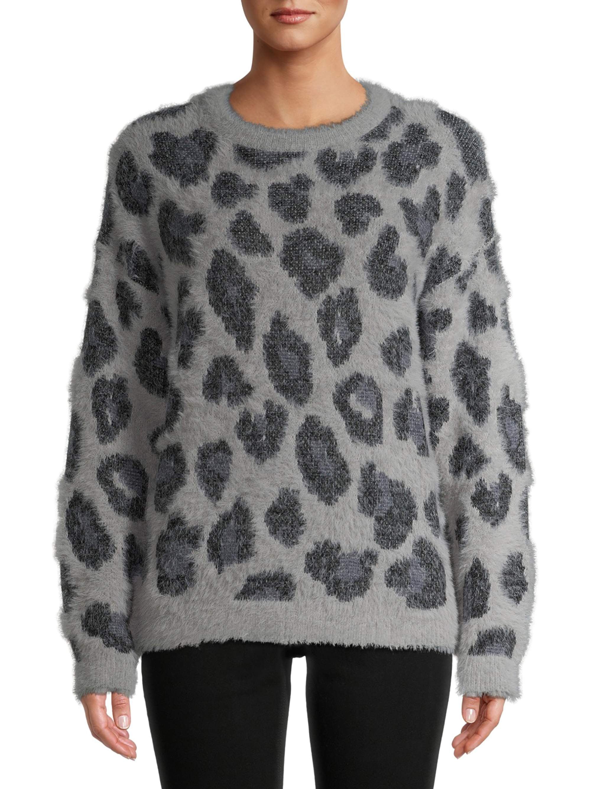 walmart fuzzy sweater