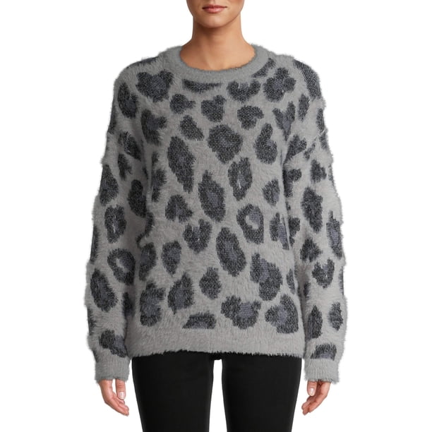 Time and Tru Women's Eyelash Sweater