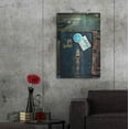 thumbnail image 7 of Luxe Metal Art 'Vintage Stacked Suitcases 1' by Ashley Aldridge Metal Wall Art, 24"x36", 7 of 7