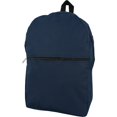 thumbnail image 1 of Simple Student Backpack 16" - Navy Blue, 1 of 3
