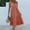 Orange summer dresses, variant on pimelu Dresses for Women Maxi Dress for Women Beach Button up Loose Ruffle Swing Tank Long Dress Summer Elegant Solid Sleeveless V-Neck Ladies Maxi Dresses