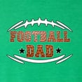 thumbnail image 2 of Wild Bobby, Football Dad, Sports, Men Premium Tri Blend Tee, Envy, Small, 2 of 4