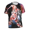 thumbnail image 4 of Mobile Suit Gundam Shirt 3d Printed T Shirt Crewneck Short Sleeve Top Tees For Mens, 4 of 8